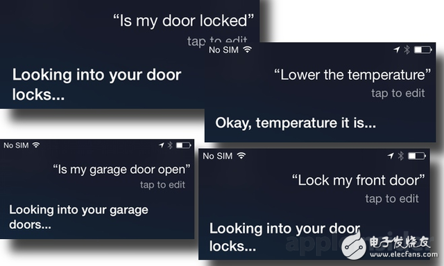 Siri在iOS 8當中獲得智能家居設(shè)備控制功能