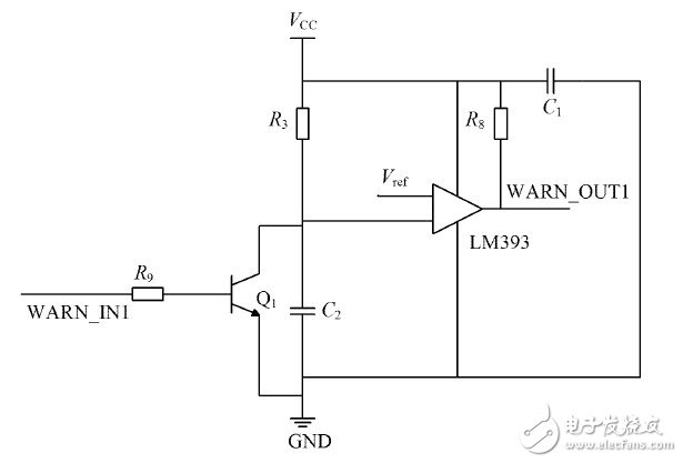 圖4  單穩態觸發器延時接口電路