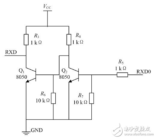 圖3   電平轉換電路