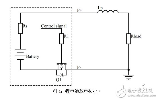 鋰電池放電拓撲