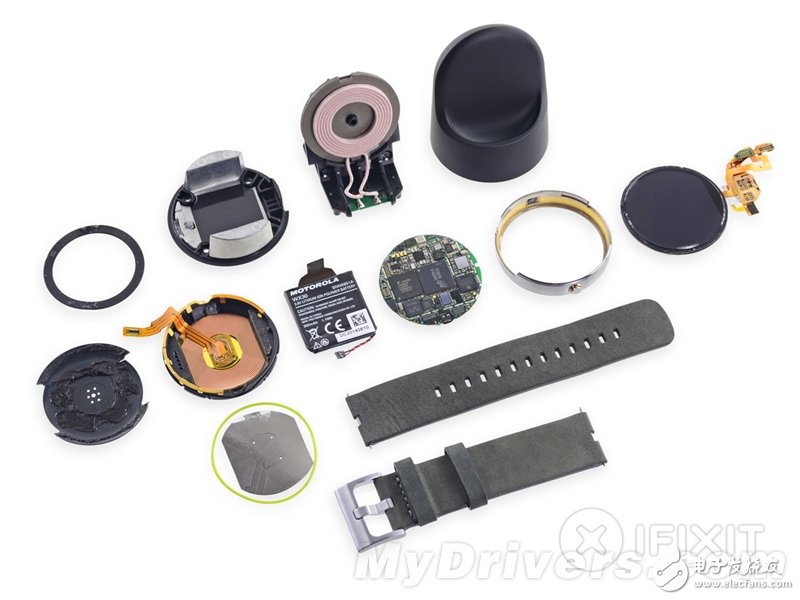 Moto 360暴力拆解：足以秒殺Apple Watch的智能手表？