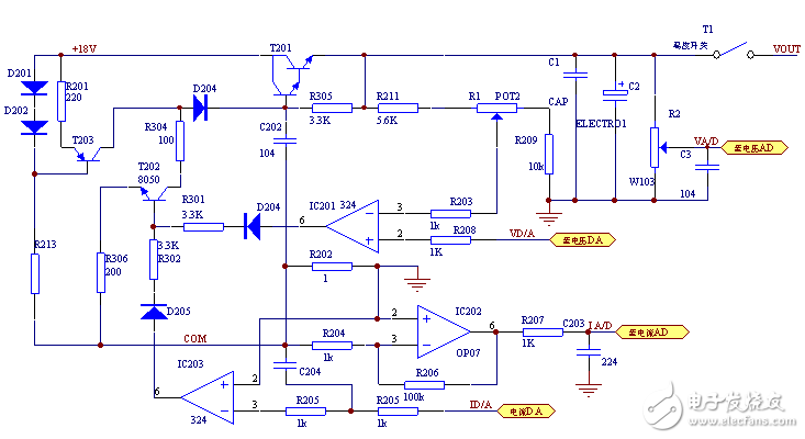 簡易快速充電電源模塊電路設計