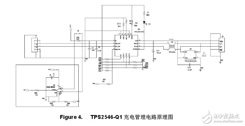 帶有線路補償功能的車載USB充電器電路設計