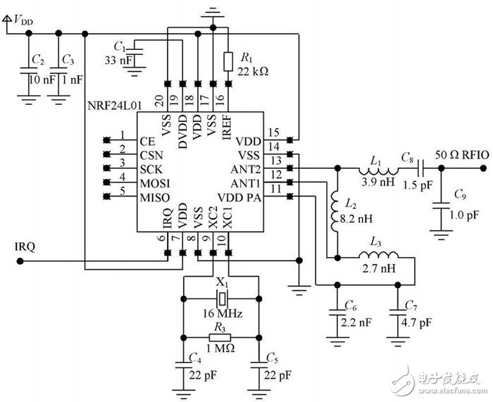 基于NFC的無線通信系統電路設計