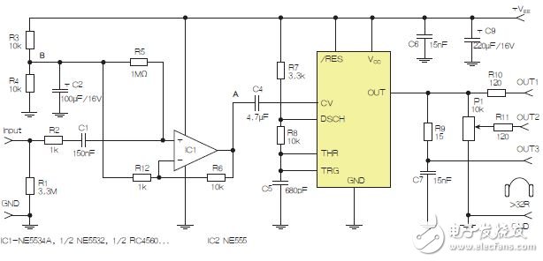 基于555定時(shí)器的D類耳機(jī)驅(qū)動(dòng)器電路設(shè)計(jì)