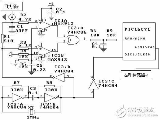 小區(qū)智能電子防盜系統(tǒng)電路設(shè)計(jì)