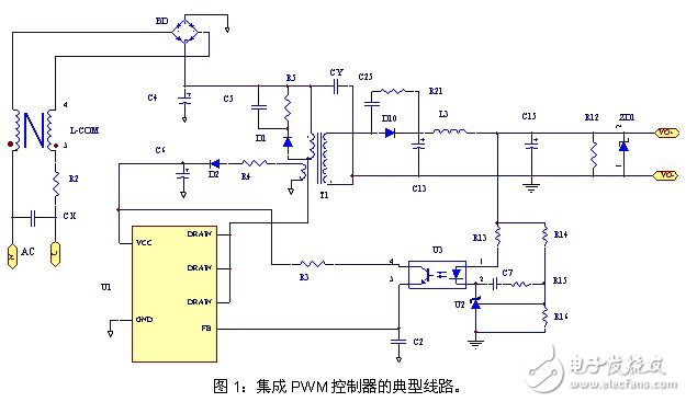 高性價比的電源適配器應用電路設計