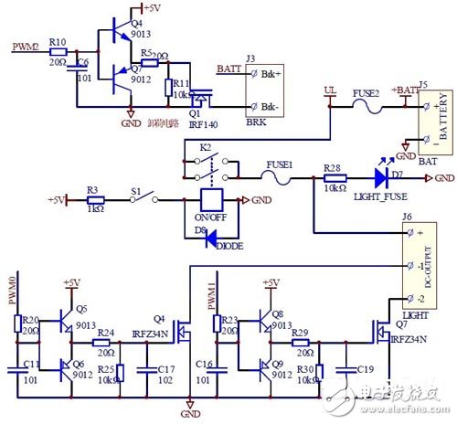 基于太陽能聯(lián)網智能監(jiān)控電路設計 —電路圖天天讀（56）