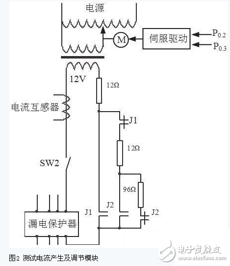 一種漏電保護測試系統電路設計