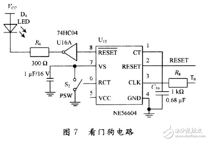 溫度檢測系統(tǒng)電源與看門狗硬件電路設計