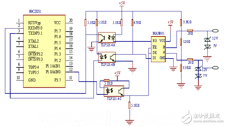 室內(nèi)智能照明控制系統(tǒng)電路設(shè)計 —電路圖天天讀（72）