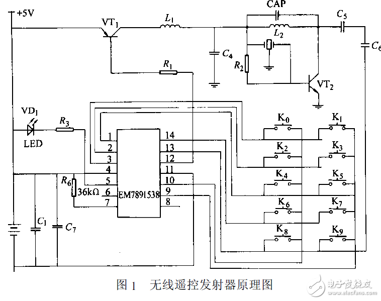 無線遙控智能照明系統(tǒng)電路設(shè)計