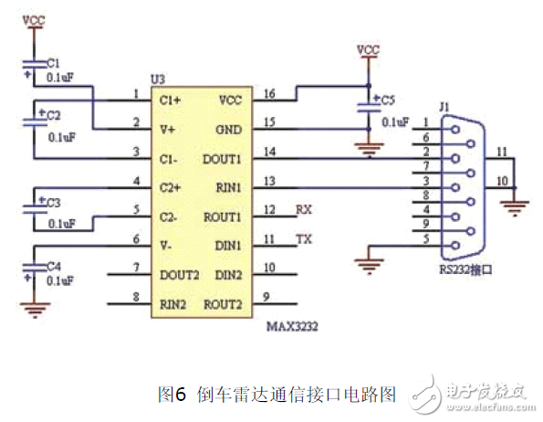 采用MSP430F2274單片機設計的倒車雷達電路