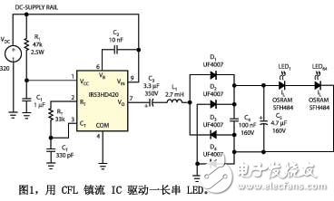 深入解析CFL鎮流器IC驅動LED應用電路