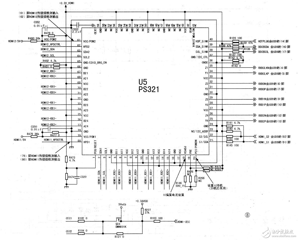 液晶信號板電路設計與原理詳解TOP9 —電路圖天天讀（113）