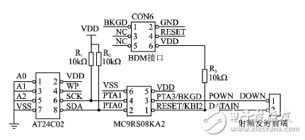 射頻無線門禁系統電路設計方案詳解 —電路圖天天讀（114）