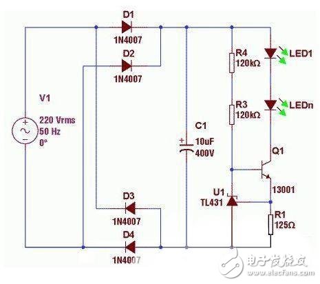 LED電源次級(jí)恒流經(jīng)典電路攻略TOP6 —電路圖天天讀（121）