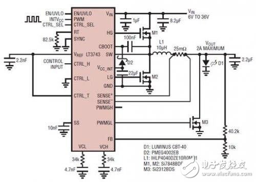 解讀LT3743的LED驅動新型調光電路