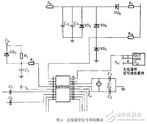 無線遙控信號處理電路設(shè)計詳解