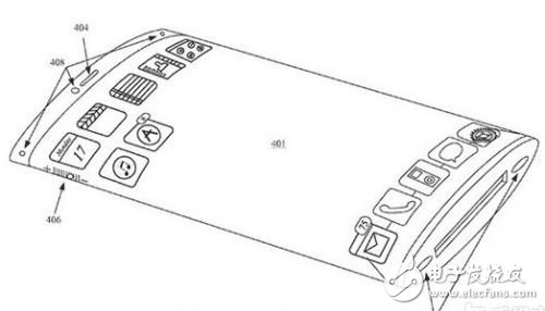 蘋果曲面屏專利曝光，擁有強大的虛擬按鍵功能