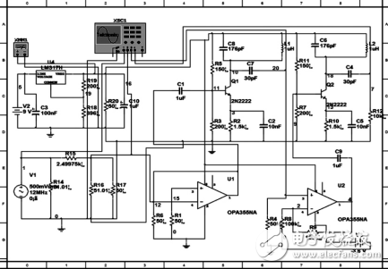 高頻小信號的低功耗LC諧振放大器電路設計思路