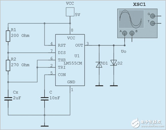 詳解基于555定時器的電容測試儀設計