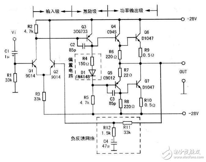 ocl功放電路分析與維修技巧