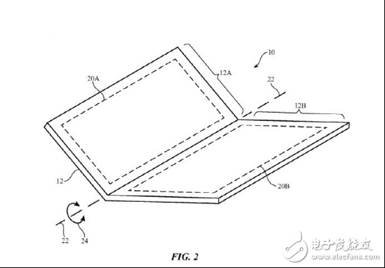 專利顯示蘋果或將推出折疊式iPhone顯示屏