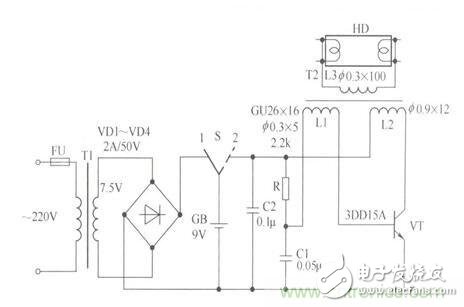 應(yīng)急照明燈電路