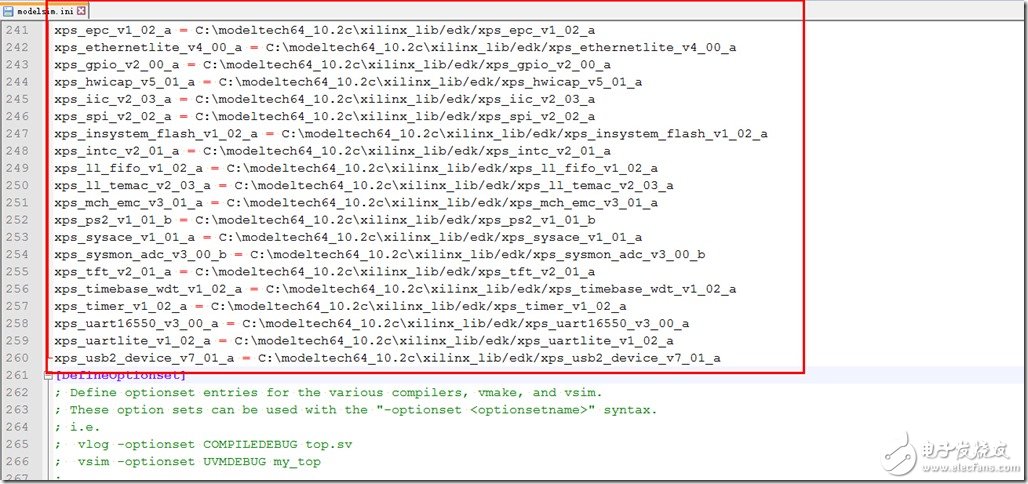 Modelsim編譯Xilinx器件庫的另一種方法