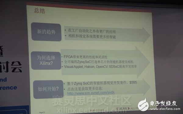 《與Xilinx一起共領“智能”機器視覺設計》主題演講圖文報道