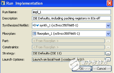 【Run Implementation】對話框