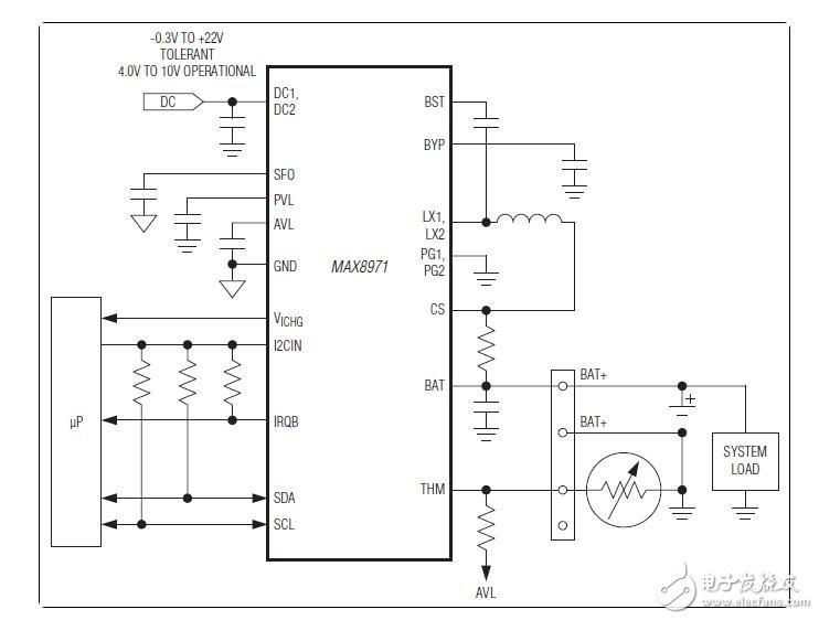 尺寸最小的1.55A 單節(jié)Li+電池DC-DC充電器資料下載