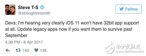 ios11定了！iphone老用戶已哭暈，徹底封殺32位應用，逼你換新iphone8！