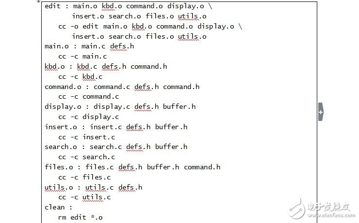 Makefile語(yǔ)法