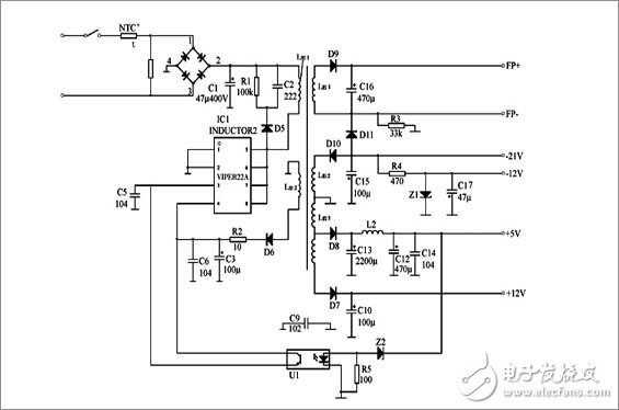 詳細(xì)解析開關(guān)電源電路：工作原理，電路組成，電路圖