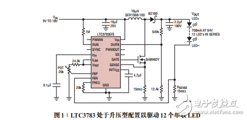 通用型高功率LED驅(qū)動(dòng)器控制器簡化設(shè)計(jì)