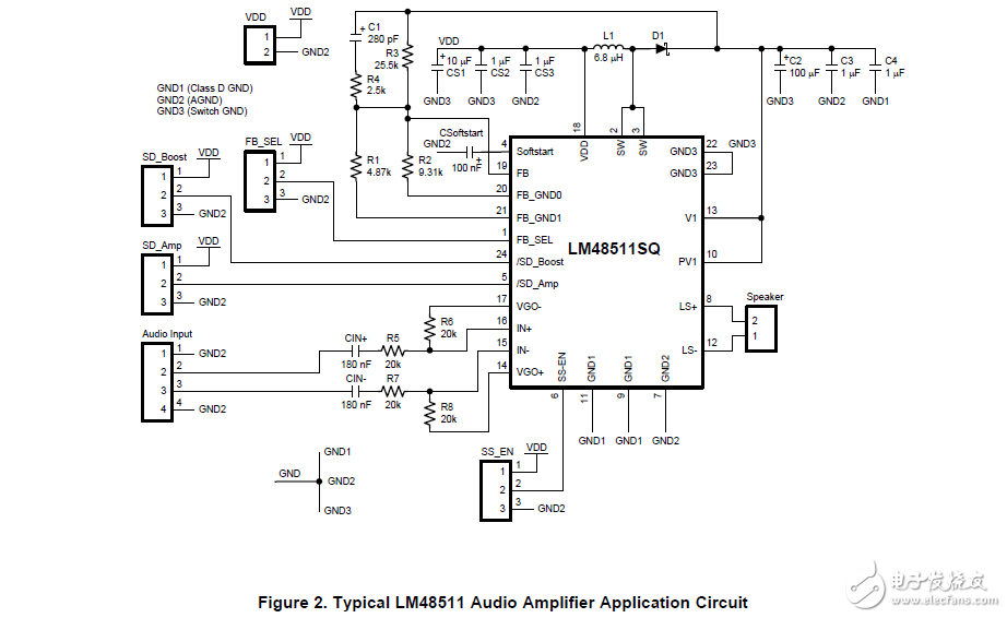 an-1922/lm48511評估板的用戶指南