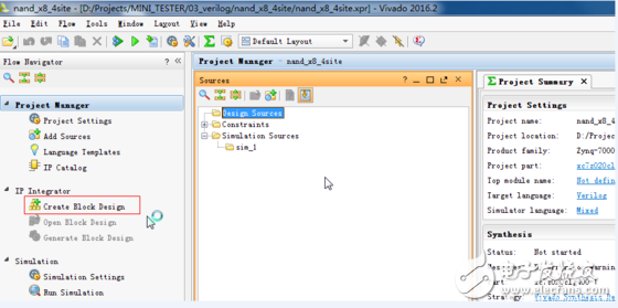 Vivado中新建工程或把IP搭建成原理圖詳解