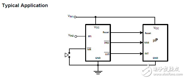 lm3704/lm3705微處理器監控電路與電源故障處理