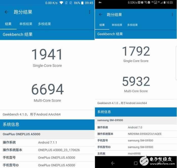 一加5對比三星GalaxyS8深度評測：剛與柔之爭能擦好大的火花