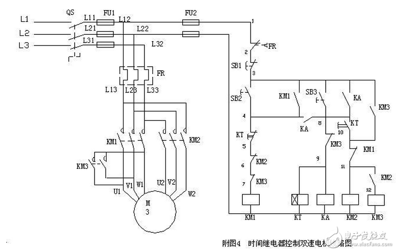 關于電機運行的幾個基本電路