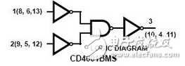 CD4011工作原理及引腳圖,功能,參數,作用詳解