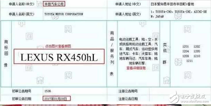 雷克薩斯推RX七座版車型將于10月亮相,預售價33.9萬元