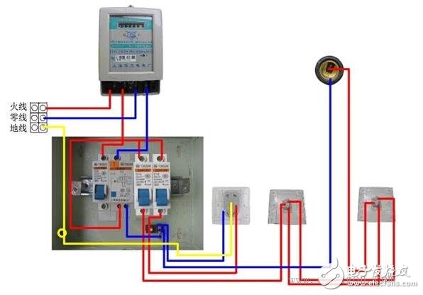 家用漏電斷路器如何選擇？家用漏電斷路器接線圖_家用2P漏電保護器接線圖解析