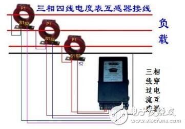 單相電表接線圖_三相三線電能表接線圖_三相4線電表實(shí)物接線圖