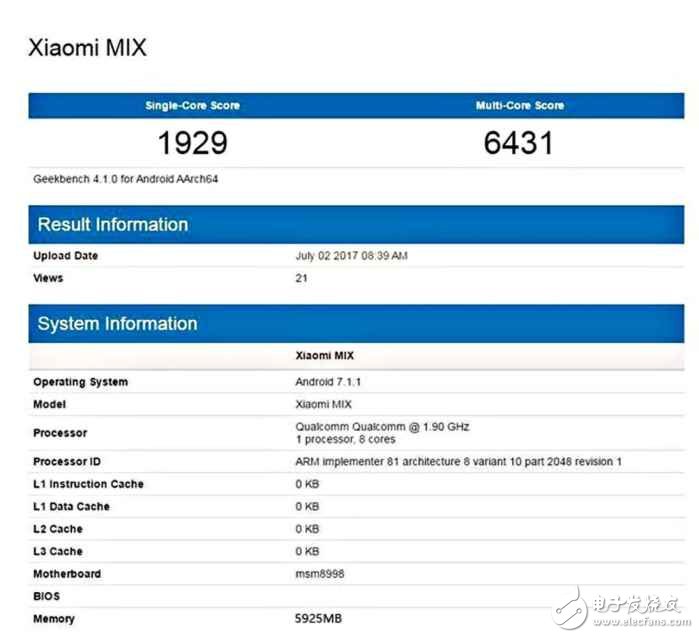 小米MIX2最新消息匯總：小米MIX2全面屏搭配“空氣劉海”，小米MIX2夸張屏占比神似iPhone8