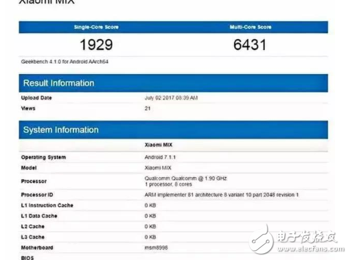 小米MIX2什么時候上市？小米MIX2最新設計圖來了，超過95%的屏占比，驍龍835+8GB大運存還有誰？