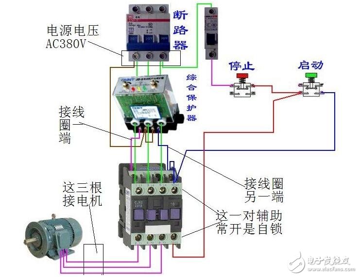 電動機綜合保護器作用_電機綜合保護器接法_電機綜合保護器怎么調