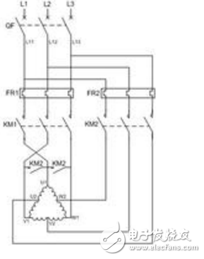 雙速電機的工作原理_雙速電機接線圖_雙速電機3個接觸器接法